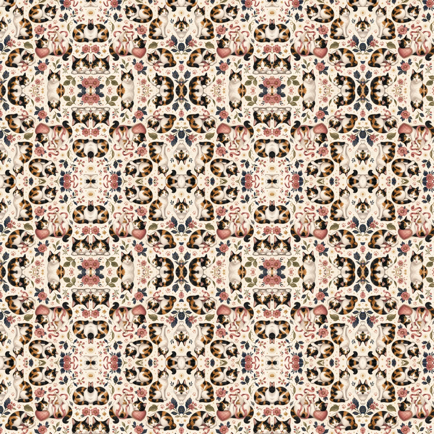 Bonnie cozy play pattern — the illustration printed on this product, shown on its own