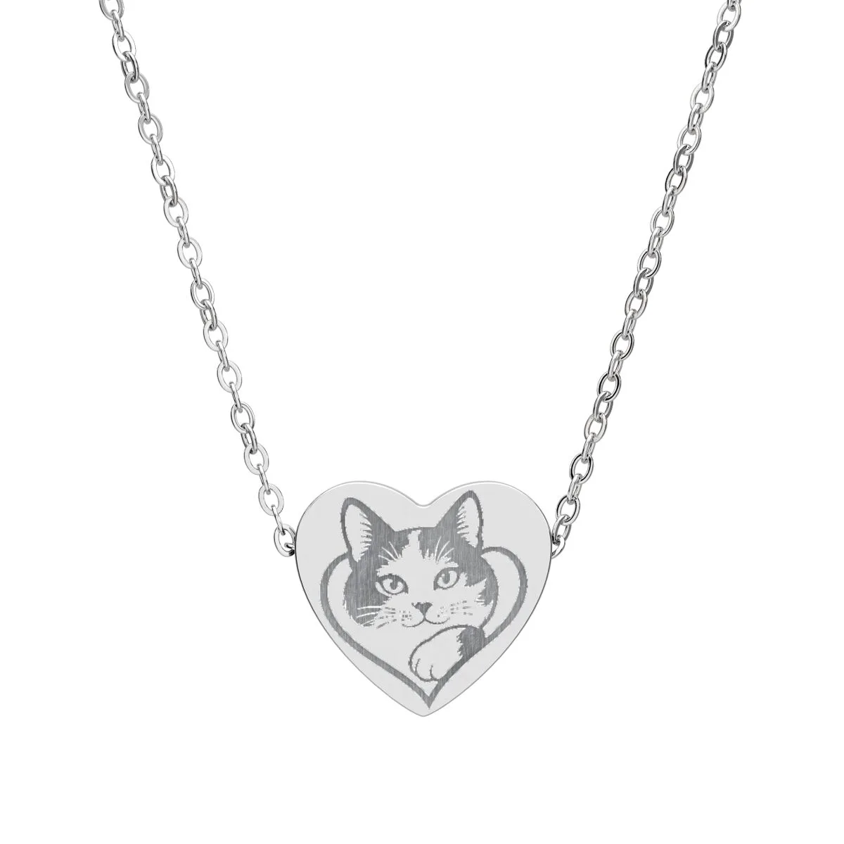 Bonnie Heart & Paw one-colour engraving master
