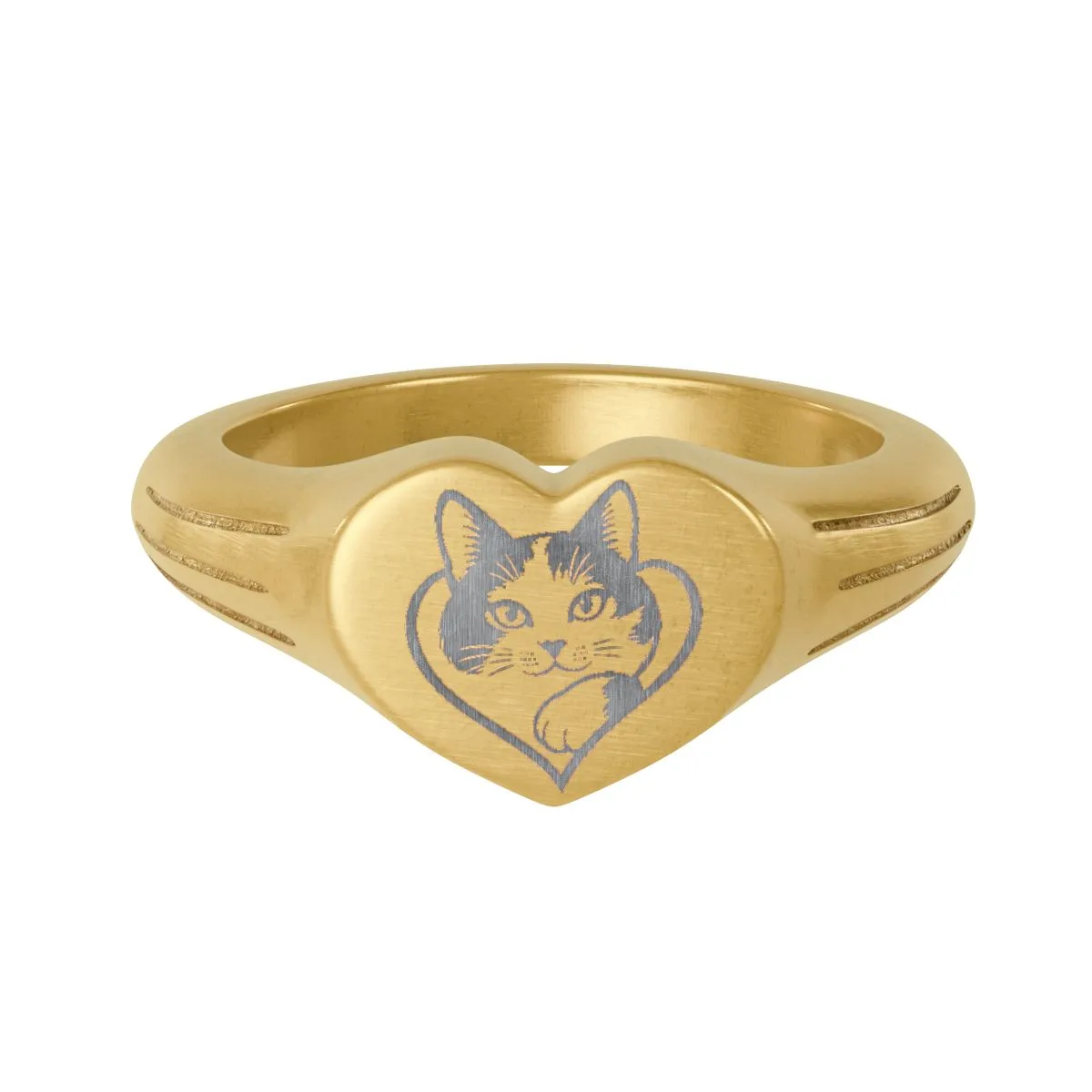 Bonnie Heart & Paw one-colour engraving master