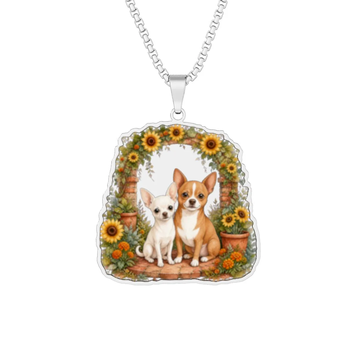 Chanel & Bruno Friendship Pendant artwork preview