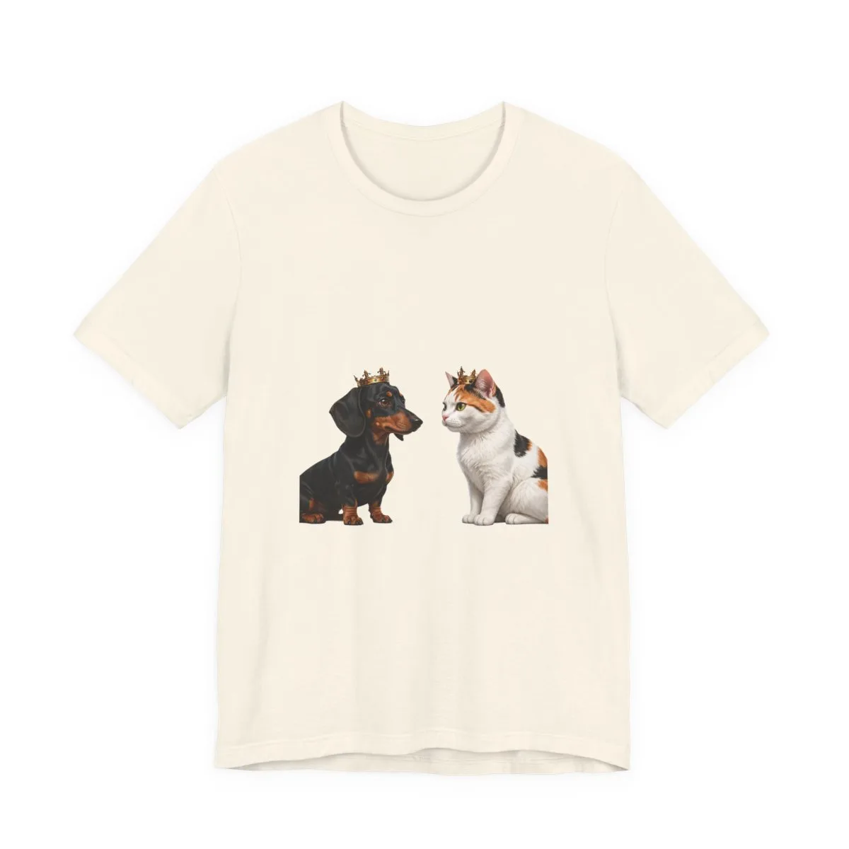 Luna and Bonnie facing each other down — the illustration printed on this tee